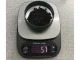Elektroniskie LCD virtuves svari 1 g–10 kg, melns