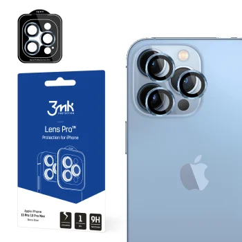 3Mk Lens Protection Pro kameras aizsargstikls iPhone 13 Pro / 13 Pro Max, Sierra Blue