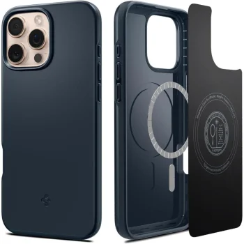 Spigen Thin Fit MagSafe vāciņš iPhone 16 Pro Max, tumši pelēks