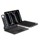 Tech-Protect SmartCase Magnetic maciņš ar tastatūru iPad Pro 11\" 5/6 2024-2025, melns