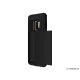 Samsung Galaxy S9 (G960F/DS) Slide Card Holder PC + TPU Hybrid Back Case Cover, Black | Telefona Maciņš Vāciņš...