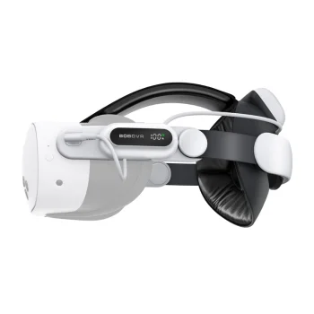 BOBOVR E3 PRO galvas siksna ar akumulatoru priekš Meta Quest 3/3S