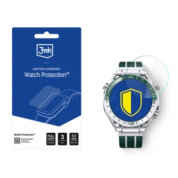 3mk Watch Protection FlexibleGlass hibrīda aizsargstikls Huawei Watch Ultimate 2