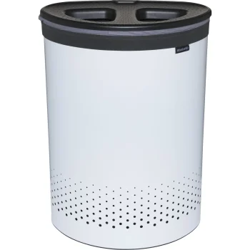 Brabantia veļas grozs 55 L, tumši pelēks / balts