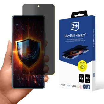 Ekrāna aizsargplēve 3mk Silky Matt Privacy - Xiaomi Redmi Note 14 Pro 4G