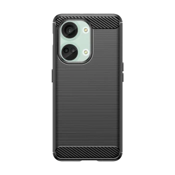 Carbon Case silikona vāciņš OnePlus Ace 2V / Nord 3 - melns