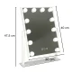 Kosmētikas spogulis ar LED apgaismojumu USB, 30x40cm | LED Illuminated Cosmetic Makeup Mirror
