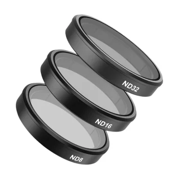 Telesin filtru komplekts CPL, ND 8/16/32 kamerām DJI Action 5 Pro / 4 / 3