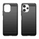 Hurtel Xiaomi Redmi 12 vāciņš Carbon Case, melns