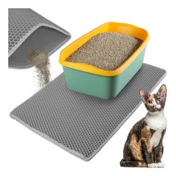 Purlov paklājiņš kaķu tualetei 75 x 55 cm, pelēks