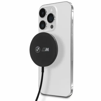BMW M Edition MagSafe 15W bezvadu lādētājs, melns