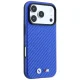BMW M Carbon Printed Ring MagSafe vāciņš iPhone 17 Pro Max / 18 Pro Max, zils