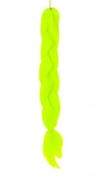 Soulima sintētiskie mati bizēm, neona krāsās, 60 cm