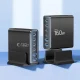Tech-Protect DC160W-GAN 160W 6 portu sienas lādētājs - melns