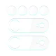 Kameras hibrīda aizsargstikls 3mk Lens Protection priekš Apple iPhone Air