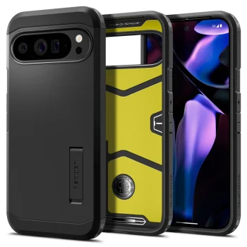 Spigen Google Pixel 9 Pro XL vāciņš Tough Armor, melns