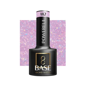Ocho Nails Powerful 182 hibrīda nagu laku bāze, 5 g