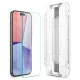 Spigen iPhone 15 Plus / 16 Plus aizsargstikls Glas.tR EZ Fit, 2 gab.