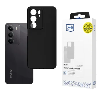 3mk Matt Case vāciņš Realme C75, Melns