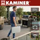 Grila piederumu komplekts 26 gab. Kaminer alumīnija koferī, pelēks