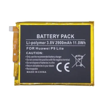 Akumulators Huawei P9 Lite, Honor 8 (HB366481ECW, 2900 mAh, Li-ion)