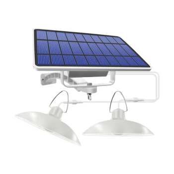 Forever Light SUNARI FLS-80 Dubultā LED Solārā Lampa 6W 520lm 4500K 5500mAh