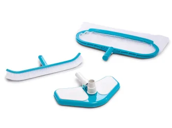 Intex 29057 baseina tīrīšanas piederumu komplekts (tīkls, birste, putekļsūcējs)