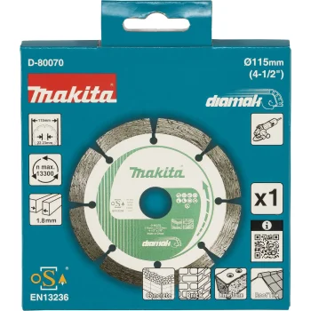 Makita D-80070 DIAMAK dimanta griezējdisks 115 x 22.23 mm