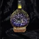 Ruhhy Gaisa mitrinātājs ar aromaterapiju un LED gaismu, 100 ml, brūns