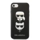Karl Lagerfeld Saffiano Karl&Choupette Head vāciņš iPhone SE 2022/2020/8/7