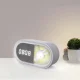 Modinātājs ar LED naktslampiņu Forever Light PURE FNL-05 INGRID, balts