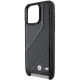 BMW M Edition Carbon Stripe & Strap vāciņš priekš iPhone 15 Pro Max, melns