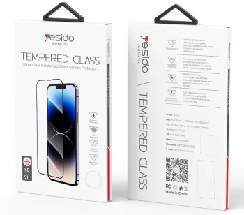 Aizsargstikls Yesido 5D iPhone 16 Plus TG01
