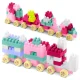 Ricokids RK-761 Lielie spēļu klucīši 300 gab. Pasteļkrāsas