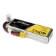 Tattu 3700mAh 14.8V 45C 4S1P LiPo akumulators