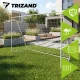 Futbola vārti bērniem Trizand 213x150x90 cm metāla, balts