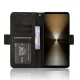 Sony Xperia 1 VI Wallet Design Multiple Card Slots Stand Leather Phone Case Cover, Black | Telefona Vāciņš Maciņš...