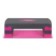Neo-Sport NS-400 3 līmeņu fitnesa steps, rozā