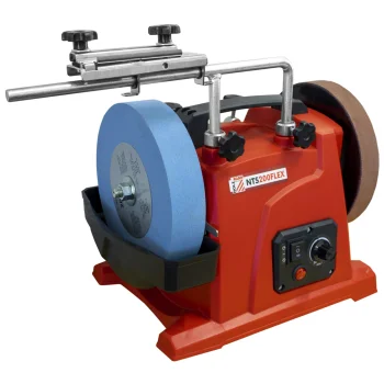 Holzmann NTS200FLEX slapjās un sausās asināšanas iekārta, 120 W, 200 mm, sarkana
