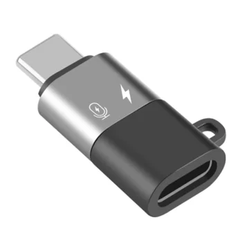Puluz 8-Pin uz USB-C OTG pāreja PU657B, melna