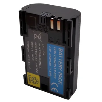 Akumulators LP-E6P Canon kamerām, 2400 mAh, 7.4 V