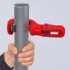 KNIPEX DPT50 cauruļu griezējs plastmasas caurulēm Ø 32–50 mm