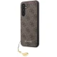 Guess Samsung Galaxy S23 FE vāciņš 4G Charm, brūns