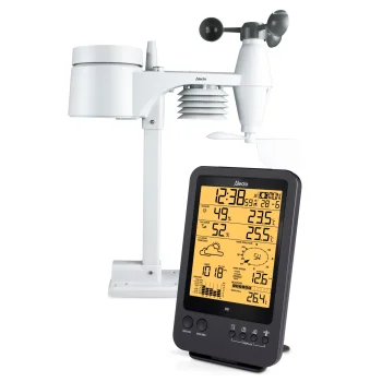 Meteoroloģiskā stacija Alecto WS-4700 ar bezvadu sensoru, melna