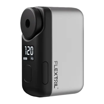 Flextail Tiny Bike Pump Pro portatīvais velosipēdu sūknis, pelēks