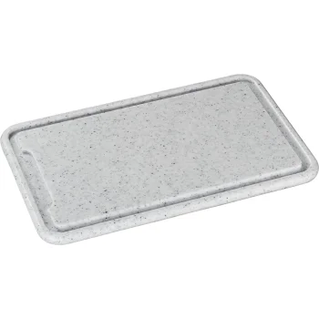Zassenhaus 60065 plastmasas griešanas dēlis, 36x23 cm, gaiši pelēks