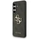 Guess vāciņš Samsung Galaxy S25 FE HC PU Leather 4G Metal Logo melns