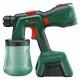 Akumulatora krāsas smidzinātājs Bosch AdvancedSpray 18V-500