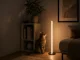 LED stāvlampa 50 cm, 3 gaismas krāsas, aptumšojama, melna