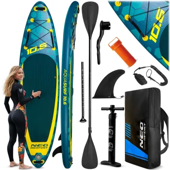 Piepūšamais SUP dēlis Neo-Sport Aquasurf 320x84x15 cm 170213